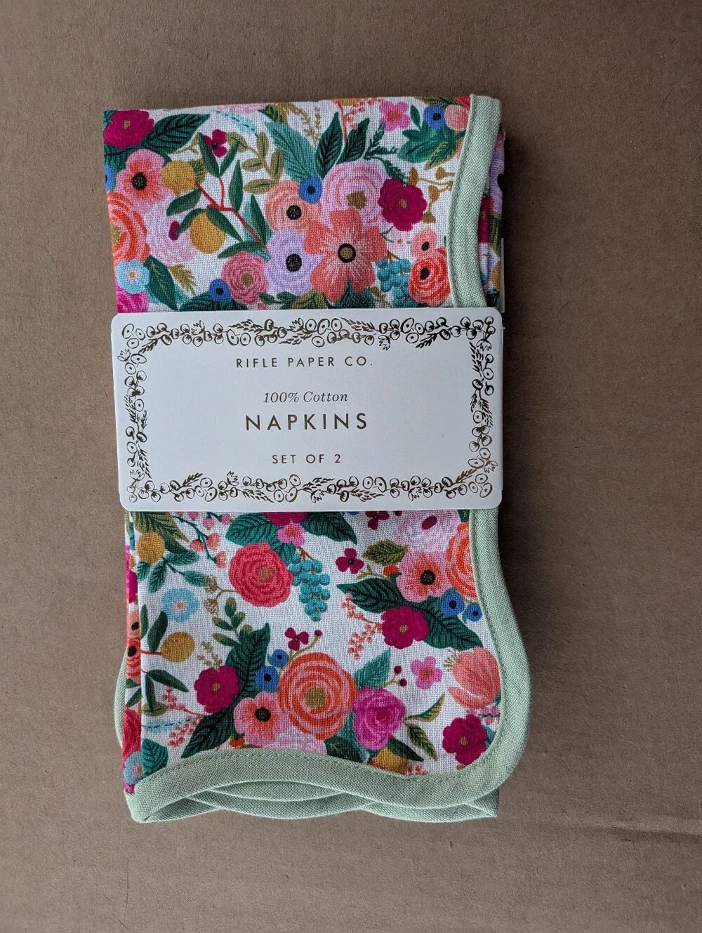 Rifle Paper Co. Cloth Napkins Garden Party